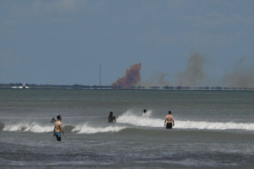 Leaky Valve Blamed for Explosion of SpaceX Crew Dragon during Test Accident