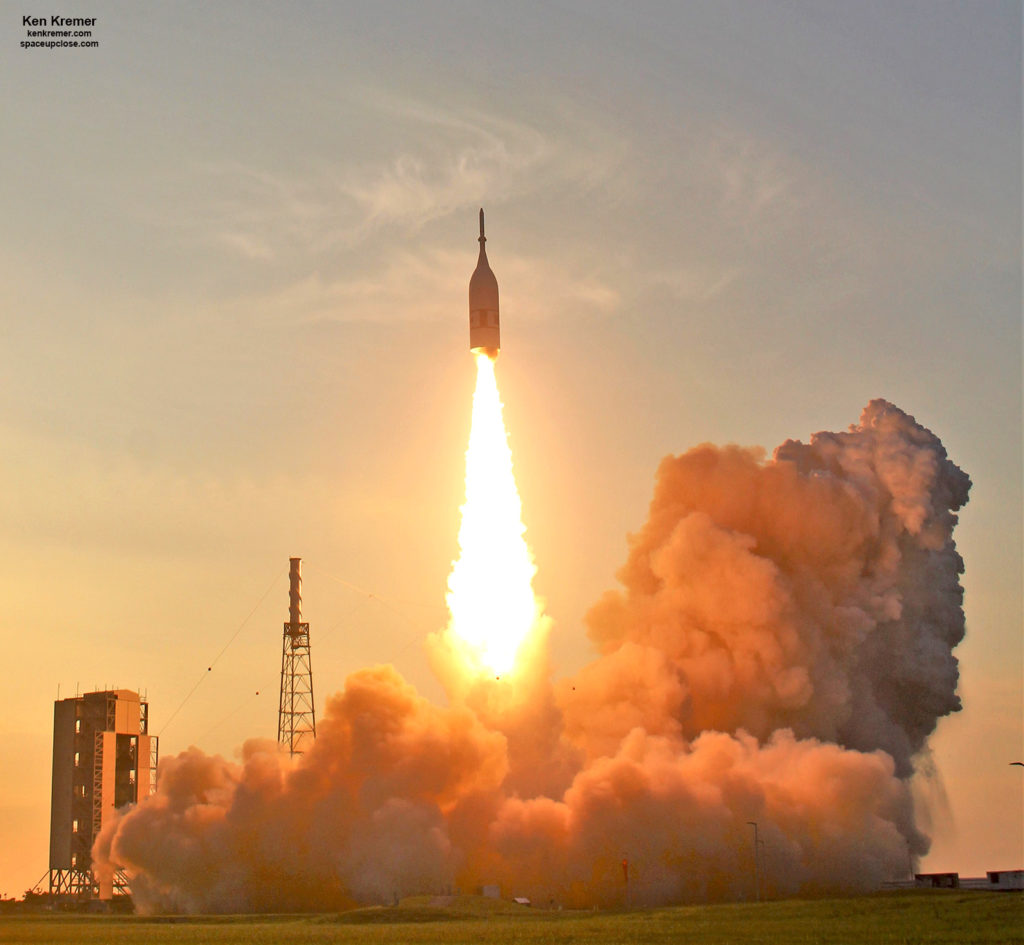 Stunning Sunrise Blastoff Of NASA’s Orion In-Flight Abort Test Flight: Gallery