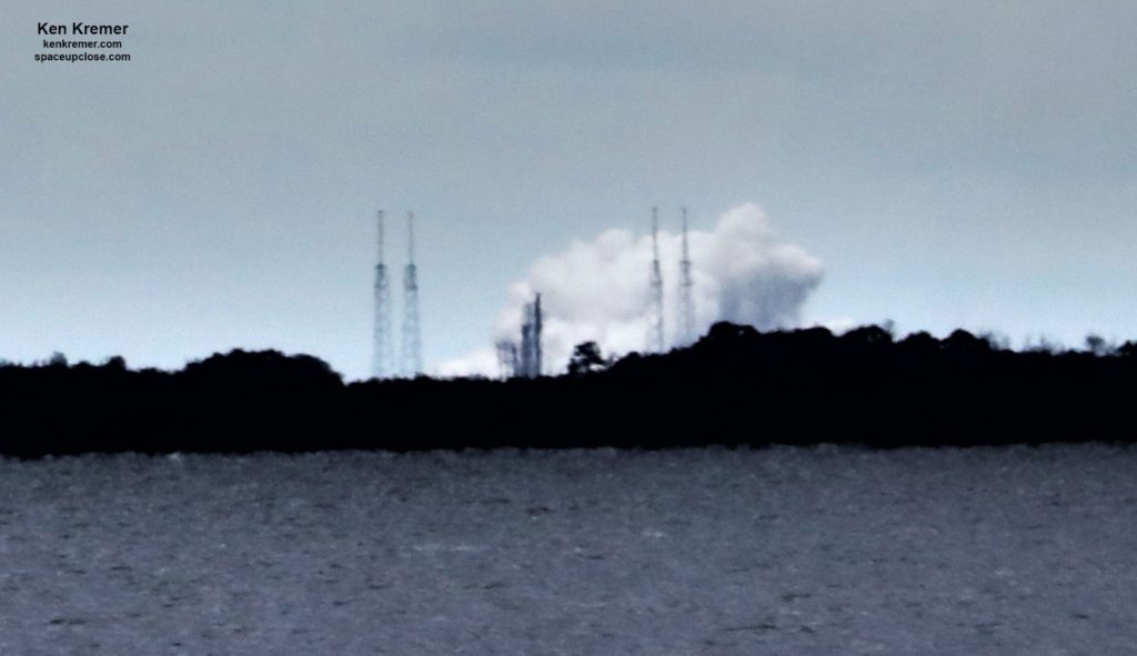 SpaceX Test Fires Falcon 9 for AMOS-17 Comsat, Targets Aug 3 Liftoff: Photos
