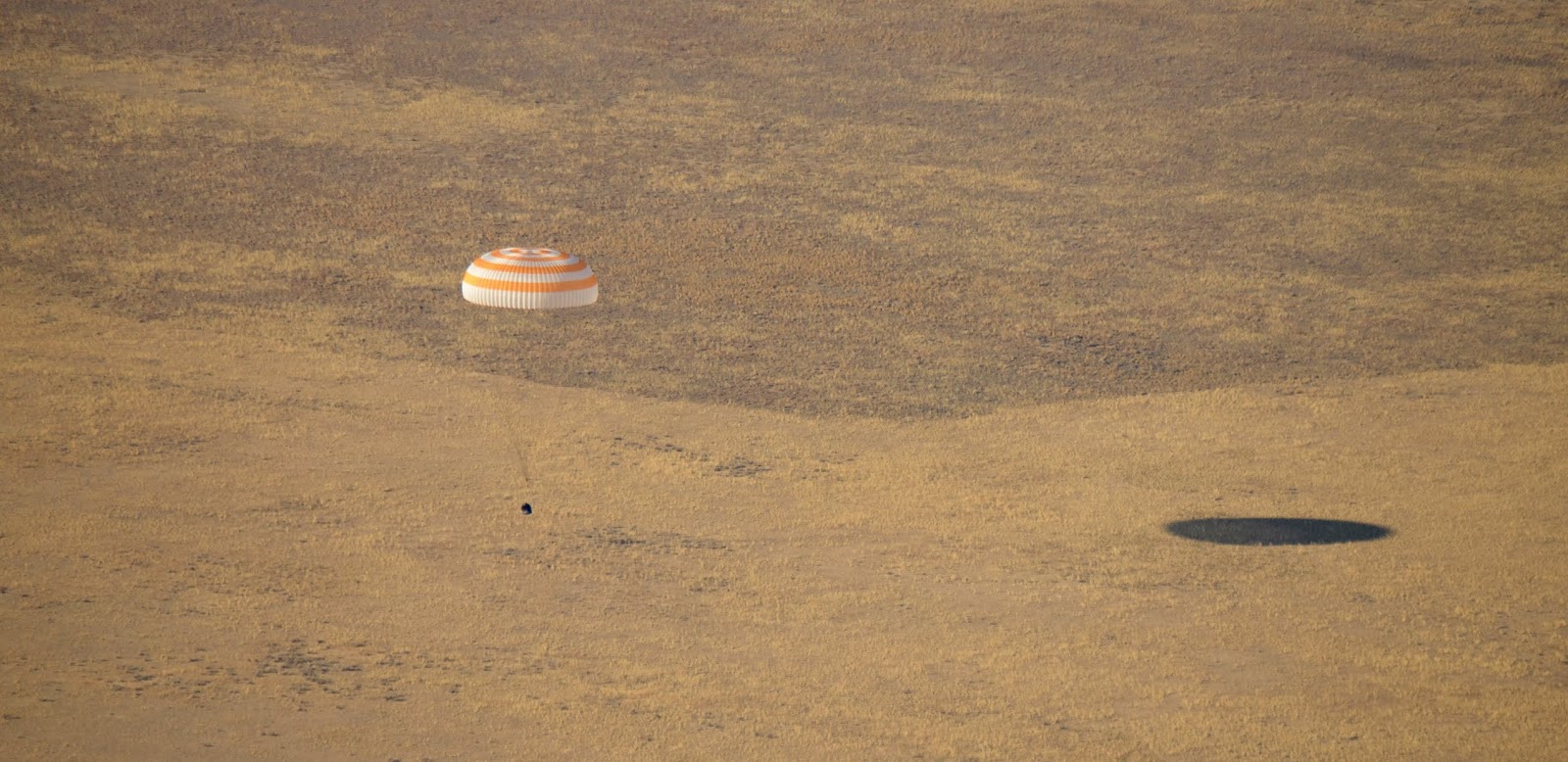 Multinational Soyuz Crew Returns Safely to Earth after Departing ISS