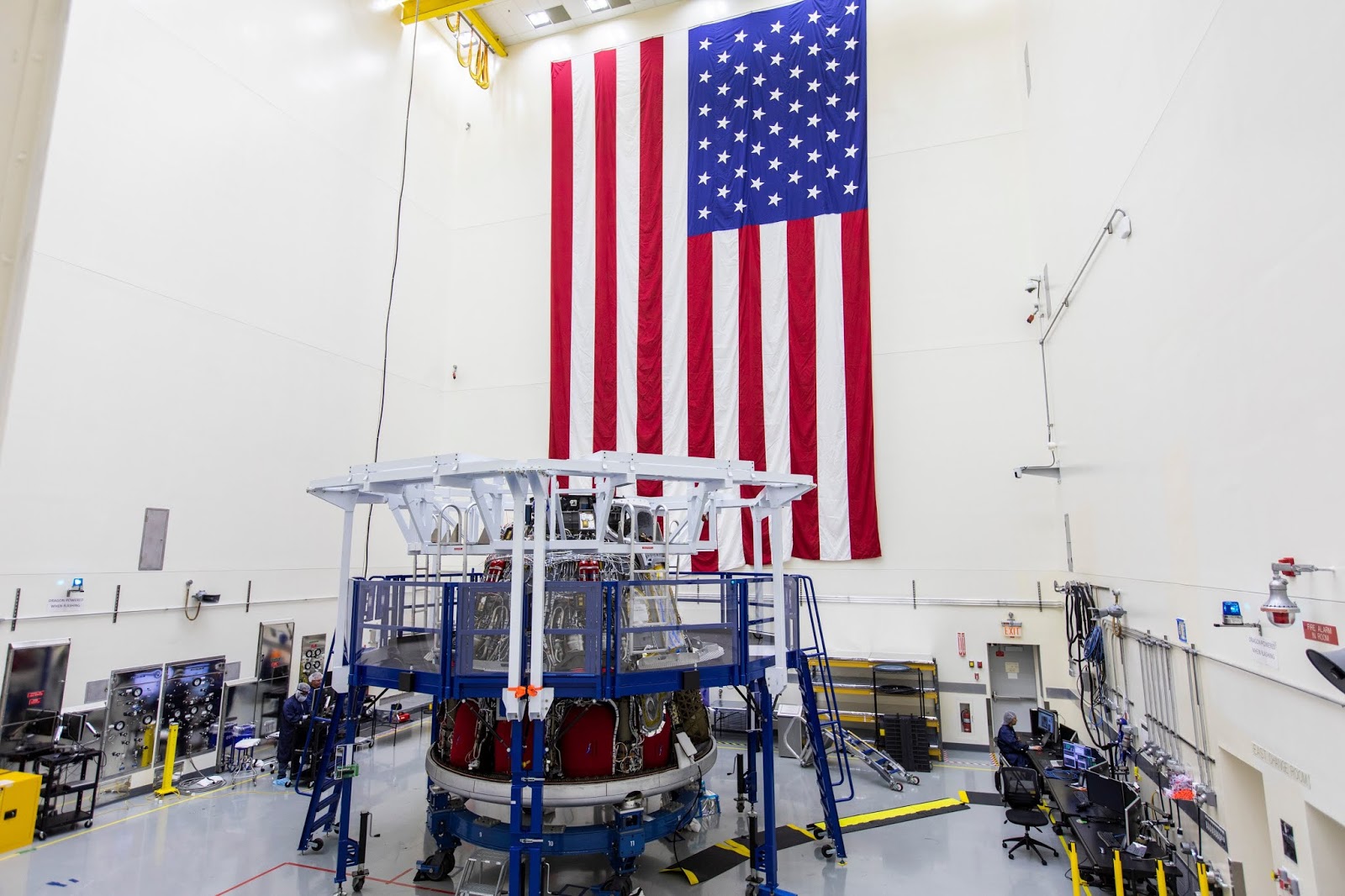 Key SpaceX Crew Dragon In-Flight Abort Test Hardware Arrives KSC
