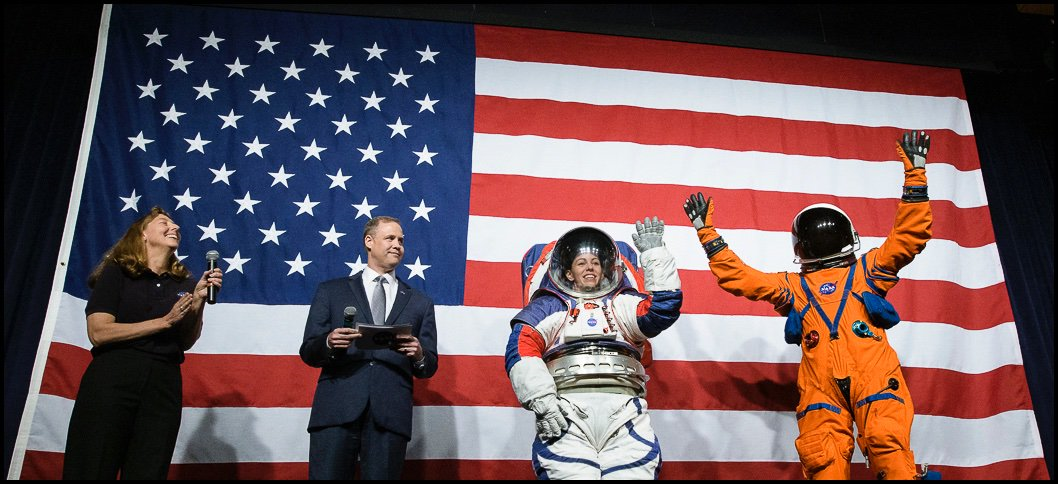 NASA Unveils Artemis Generation Spacesuits for Moon Journey and South Pole Landing