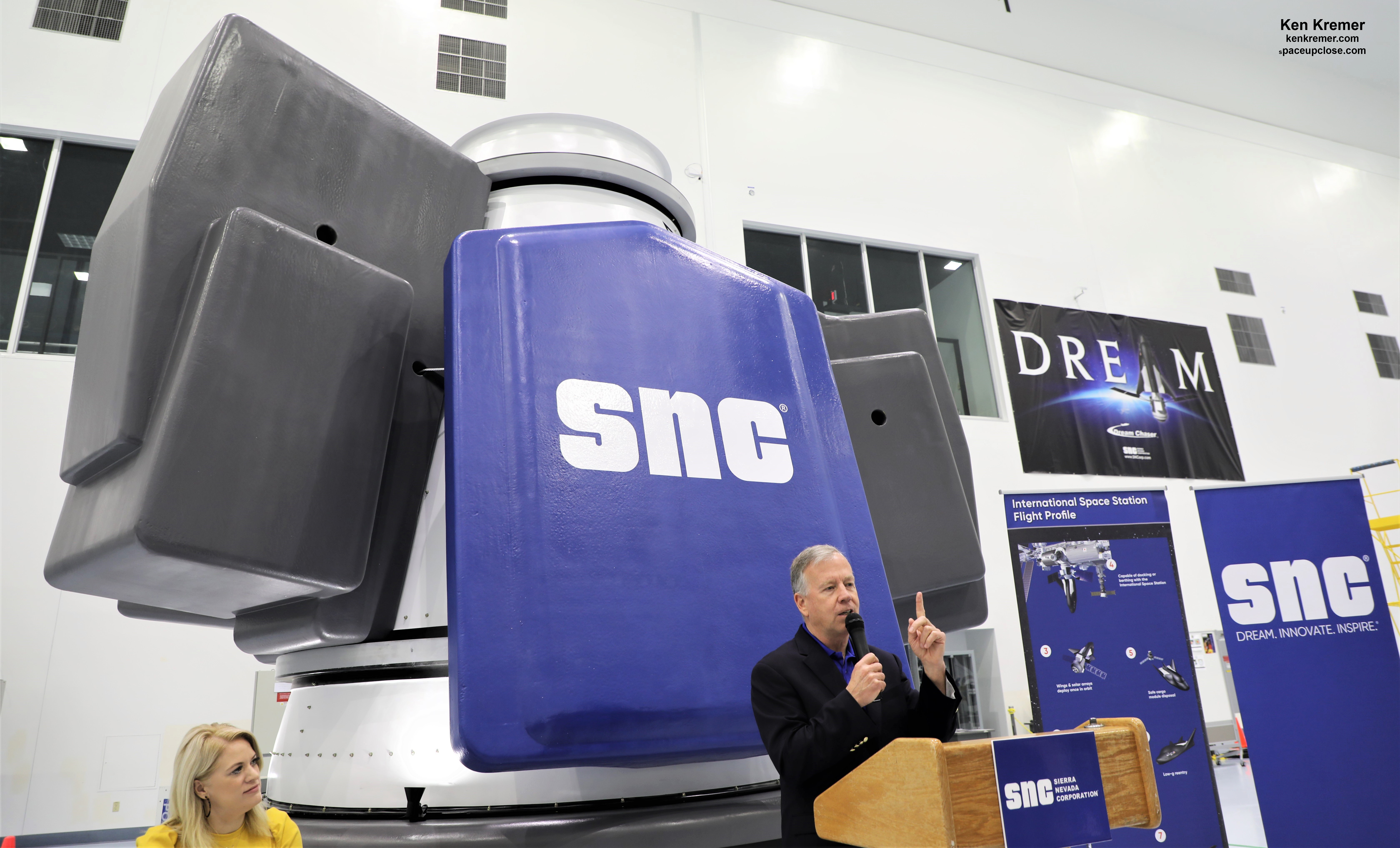 Sierra Nevada Unveils ‘Shooting Star’ Cargo Module for Dream Chaser Missions to ISS for NASA