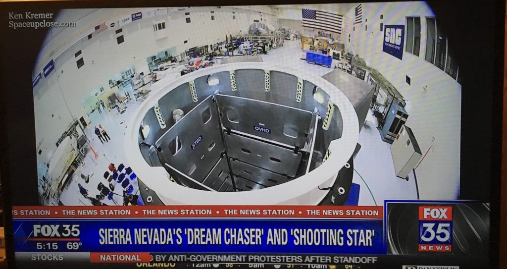 Sierra Nevada Unveils ‘Shooting Star’ Cargo Module for Dream Chaser ...