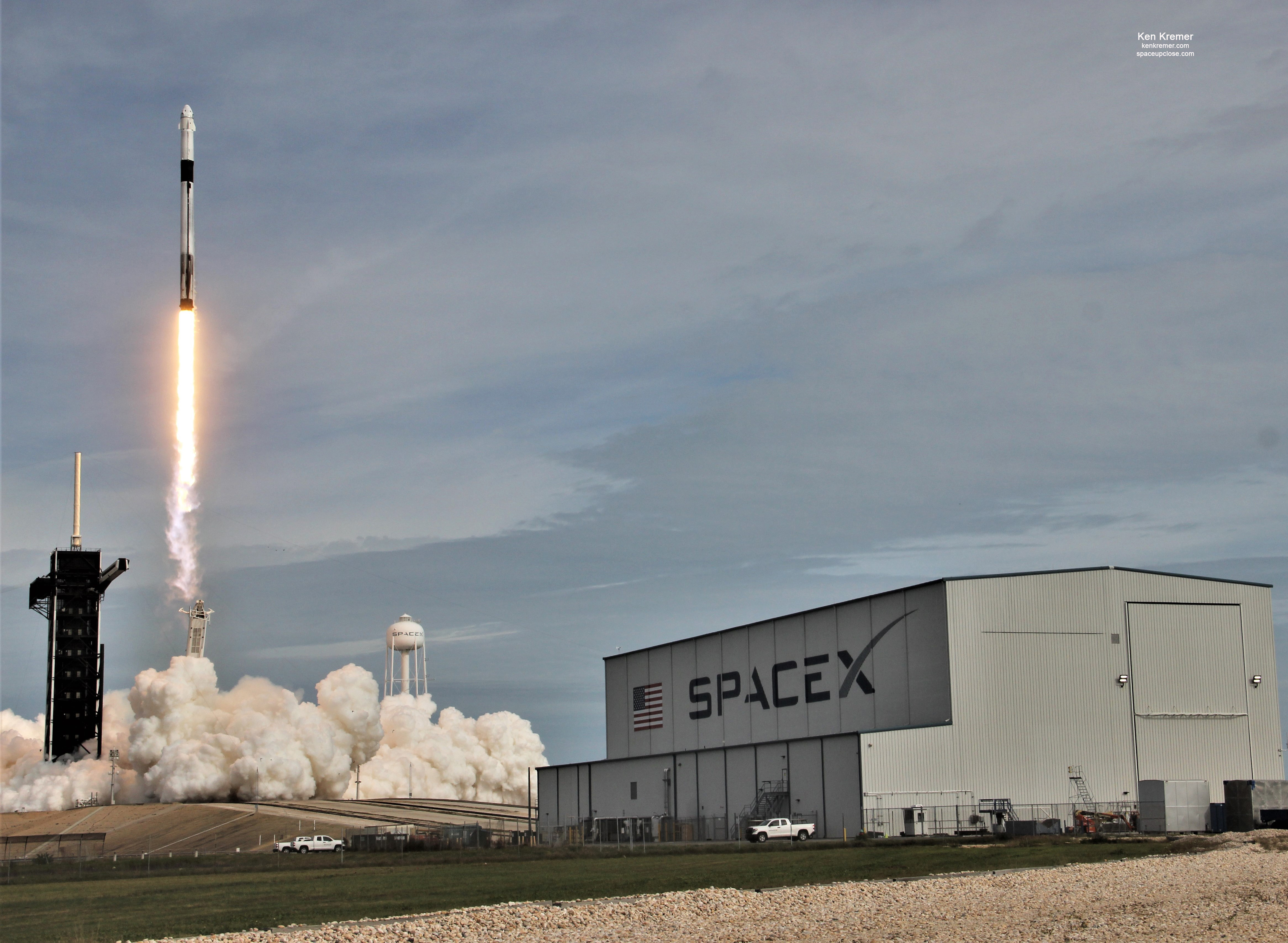 NASA, SpaceX Successfully Demonstrate Astronaut Launch Escape System on Commercial Crew Dragon Spacecraft: Photos