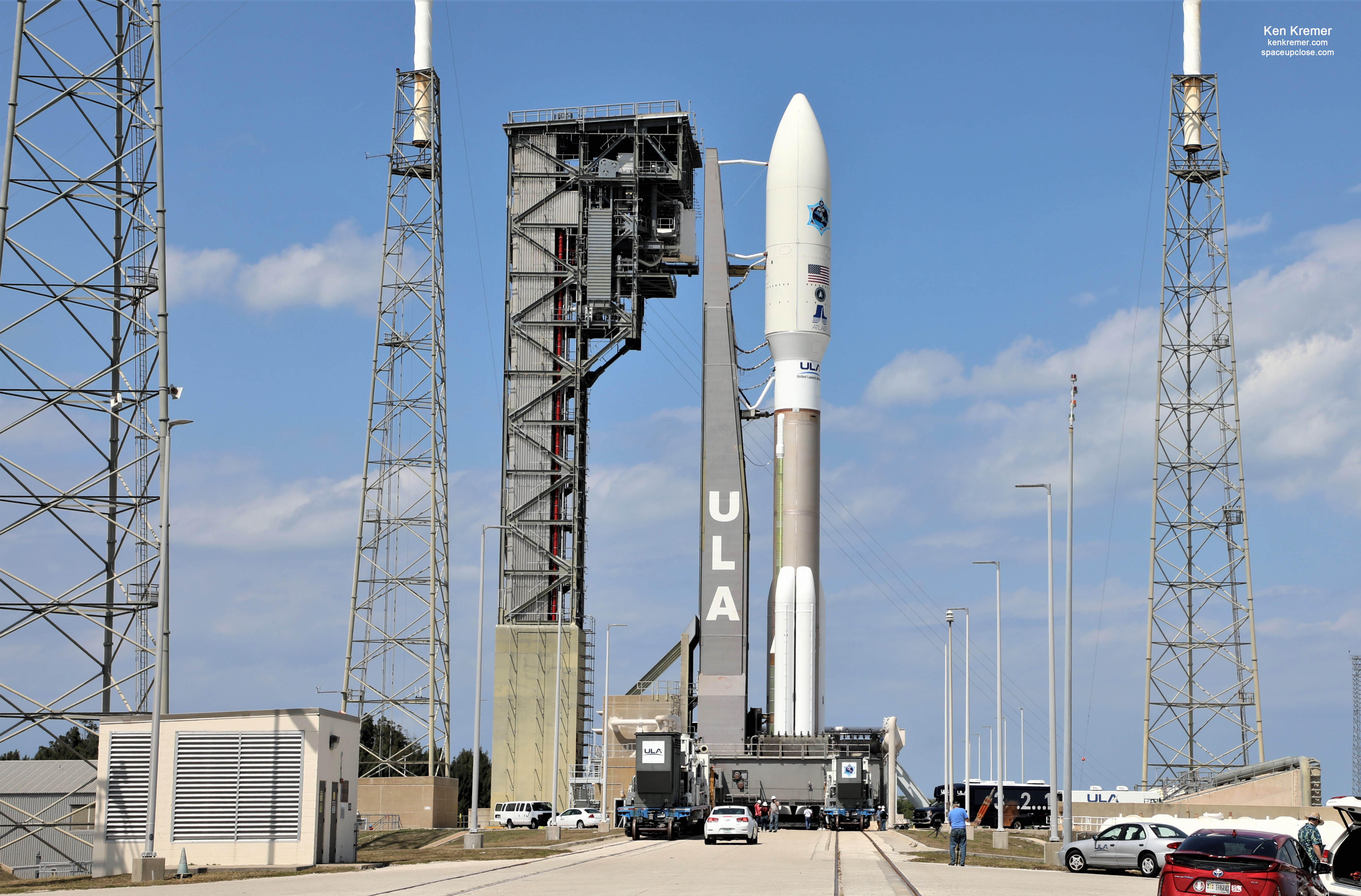 ULA Atlas V Poised for Afternoon Liftoff with Nuclear Hardened AEHF-6 Milcomsat for US Air Force Despite Coronavirus Threat: Photos