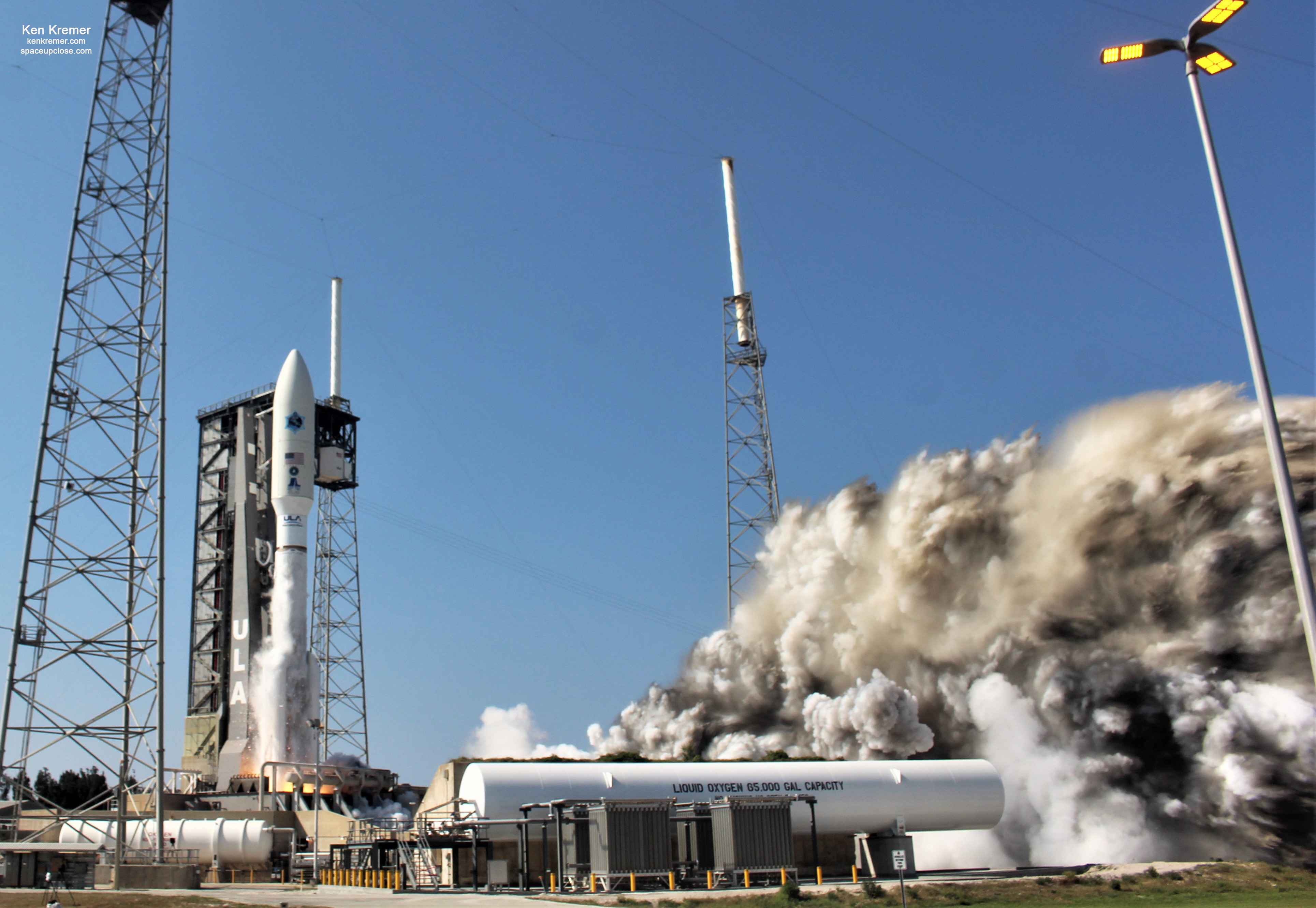Final Ultrasecure AEHF Miltary Comsat Launches on Atlas V on 1st US Space Force Mission: Photos