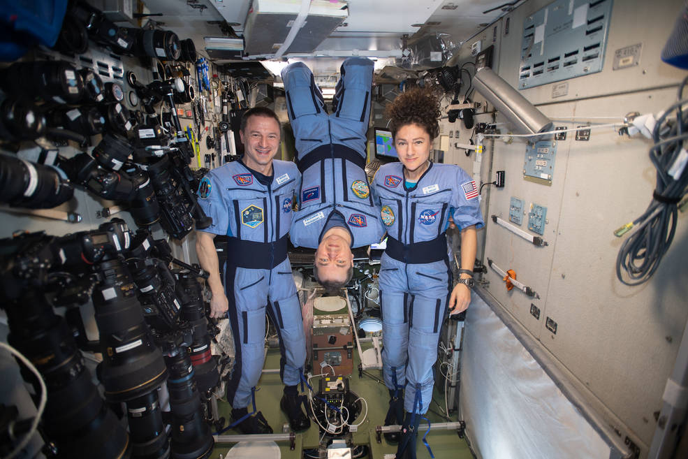 ISS Crew of Meir, Morgan, Skripochka Set to Depart: Watch Live
