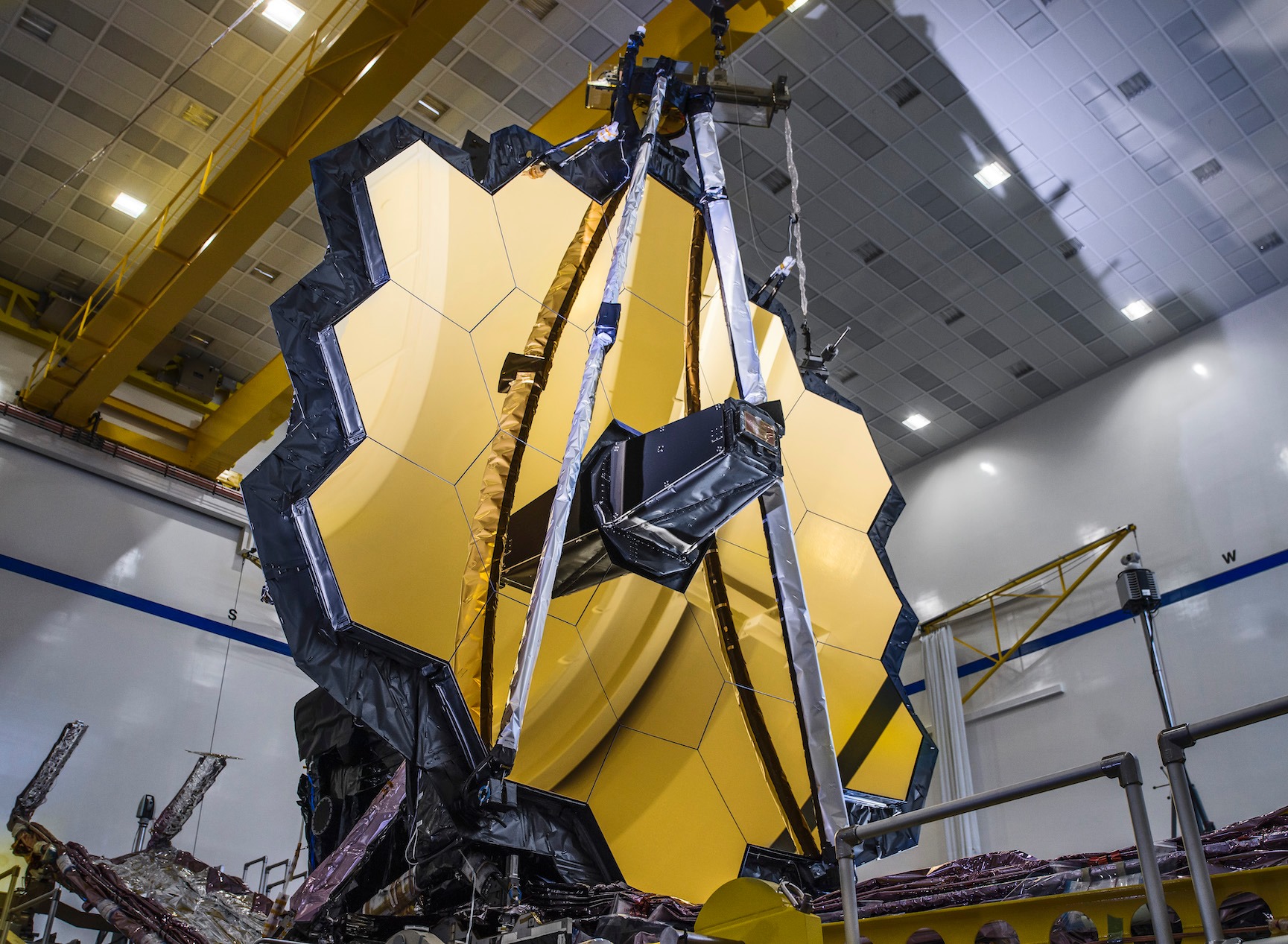 NASA’s James Webb Space Telescope Mirrors Passes Full Deployment Test: Video