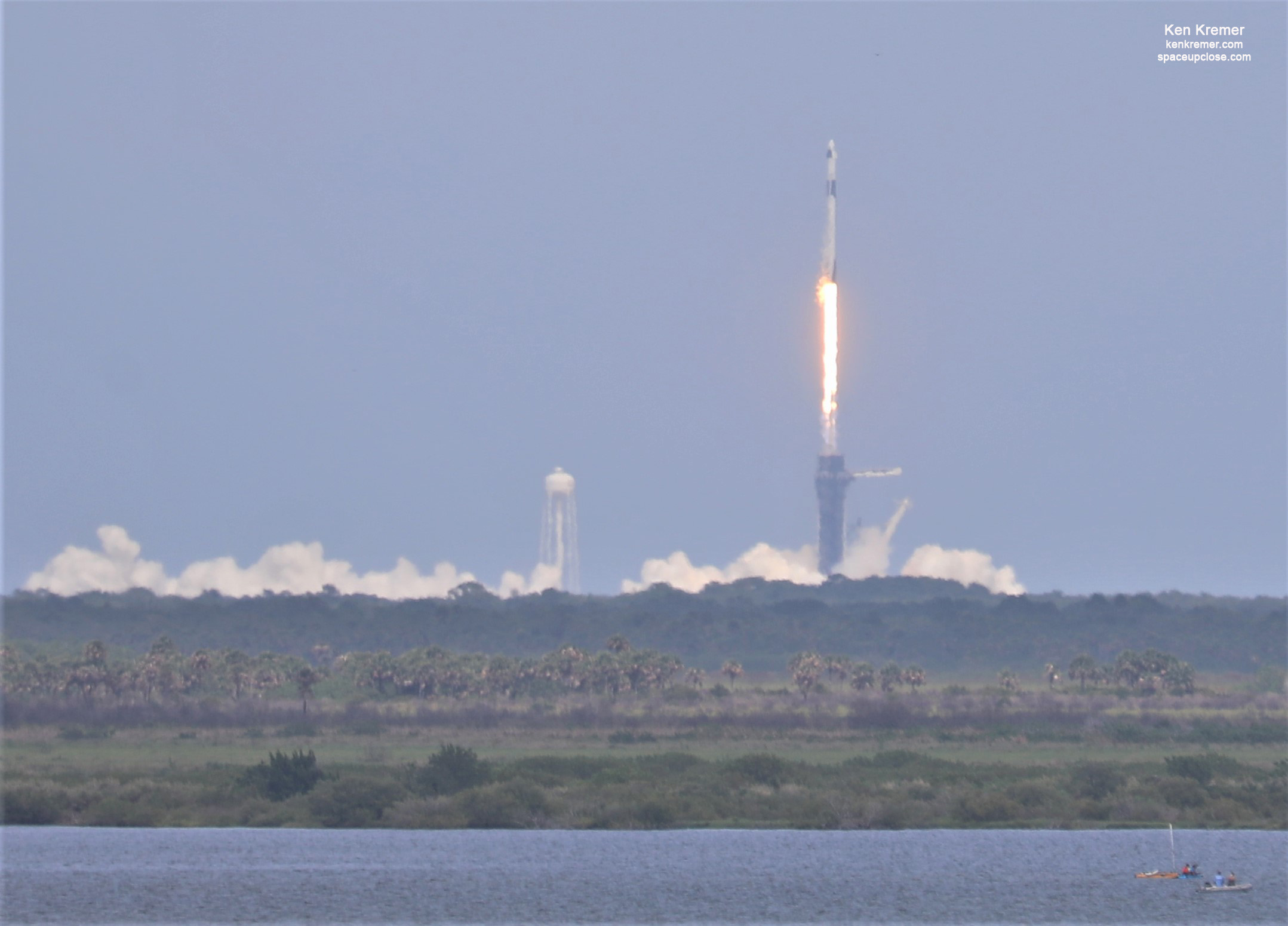 NASA Astronauts Aboard SpaceX Dragon Launch from US Soil 1st Time in 9 Years