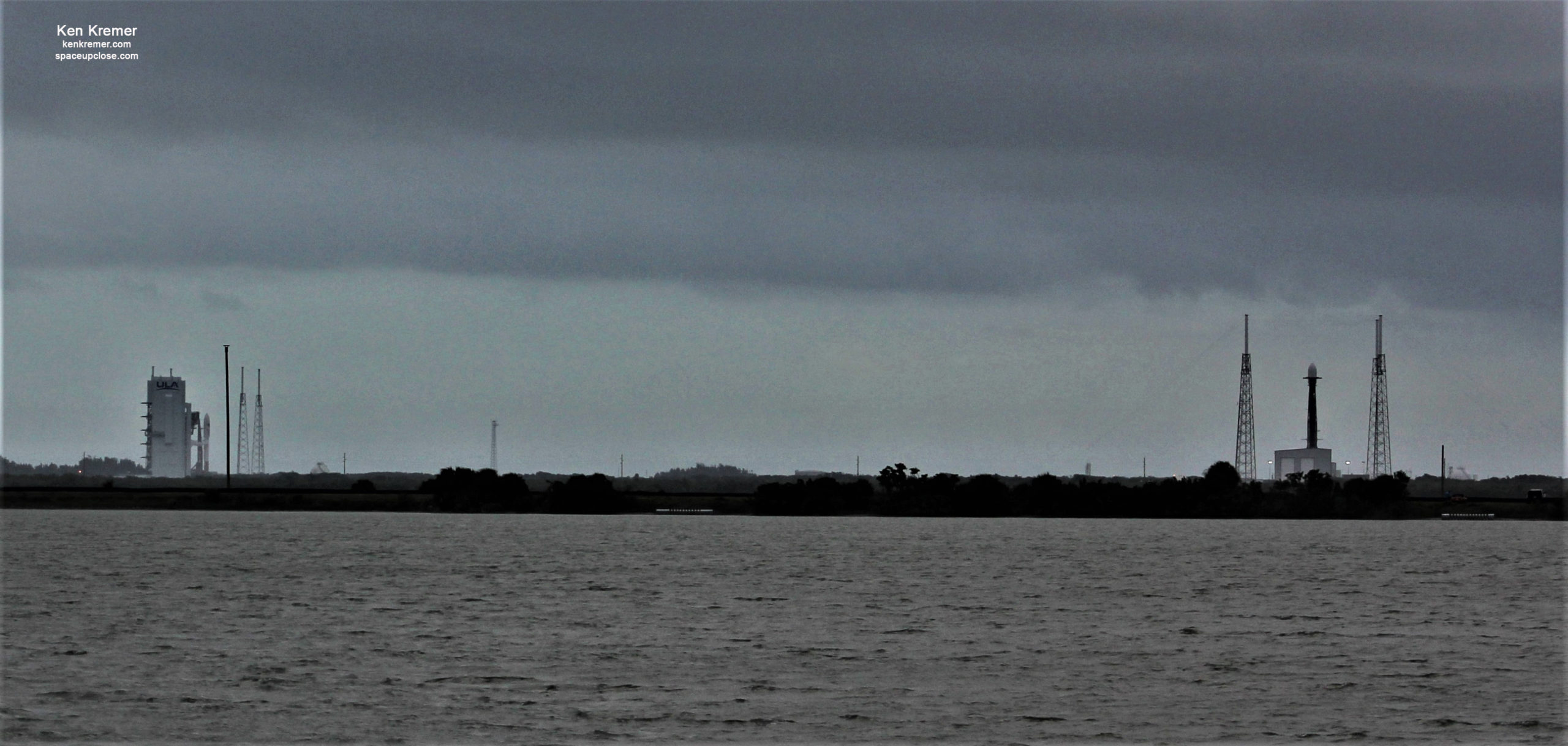 Dreadful Weather Delays Back-to-Back Ultra-Rare ULA and SpaceX Launches from Florida Space Coast: Photos