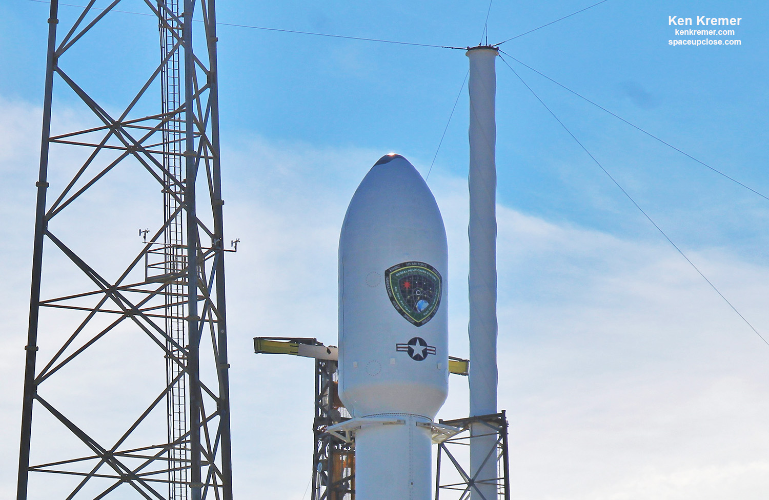 GPSIII-SV03 Navsat for US Space Force Encapsulated for Launch June 30