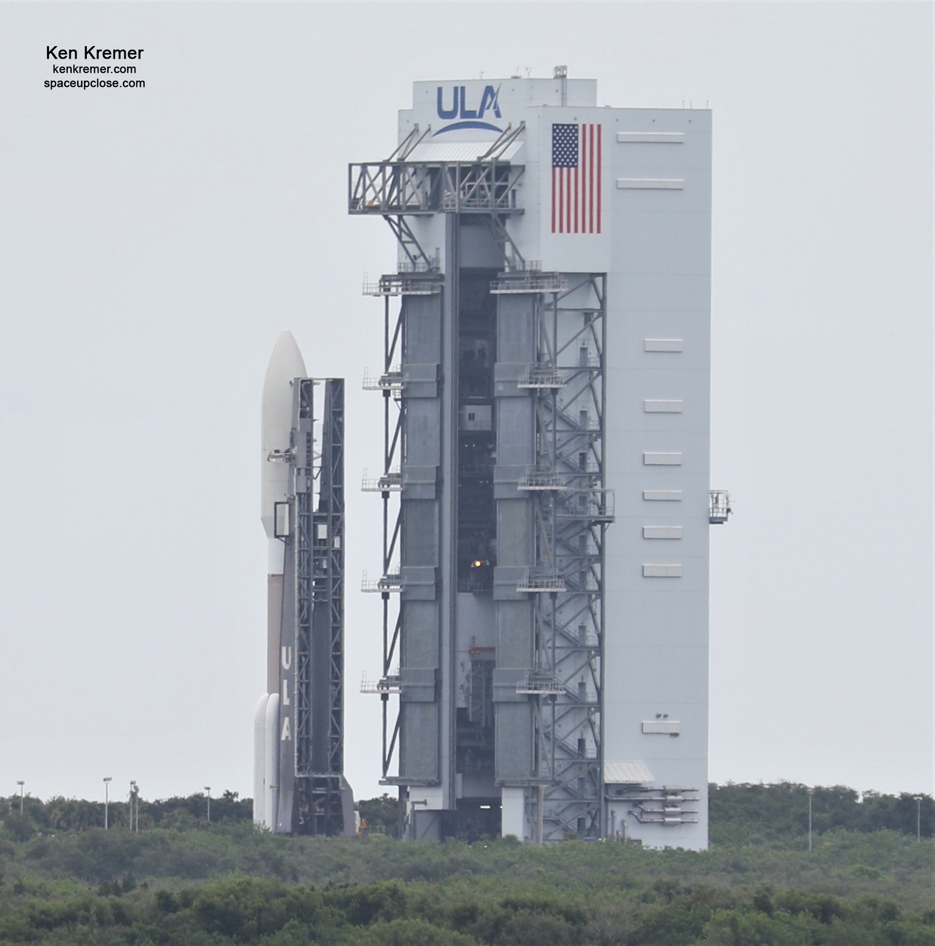 ULA Atlas V Rocket Rolls Out to Launch Complex 41 with NASA’s Red Planet Rover Perseverance
