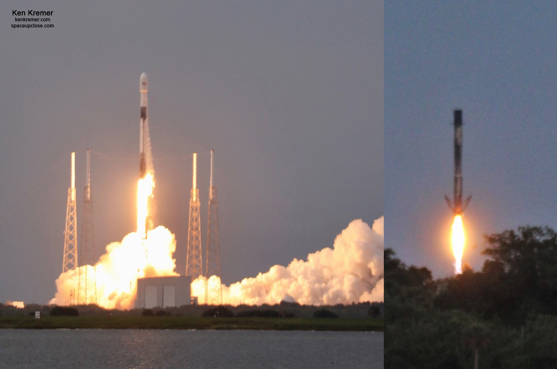 SpaceX Accomplishes Historic 1st Polar Orbit Launch in Decades and Lands Booster At Cape