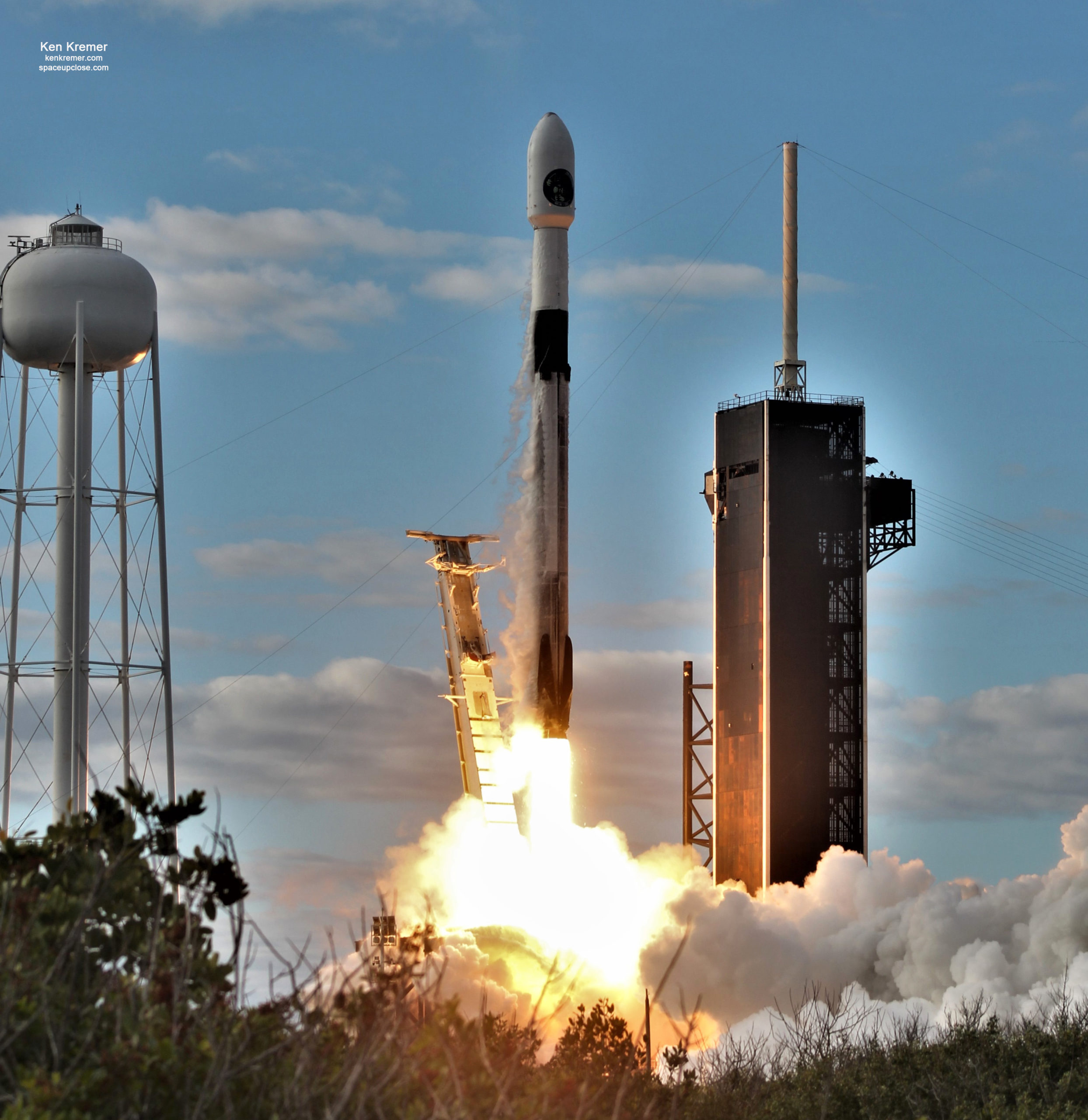 SpaceX Dazzles with Record Setting Launch of NROL-108 National Security Satellite for the National Reconnaissance Office: Photos