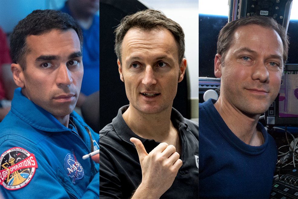 NASA and ESA Name 3 Astronauts to SpaceX Crew 3 Mission to ISS Launching 2021