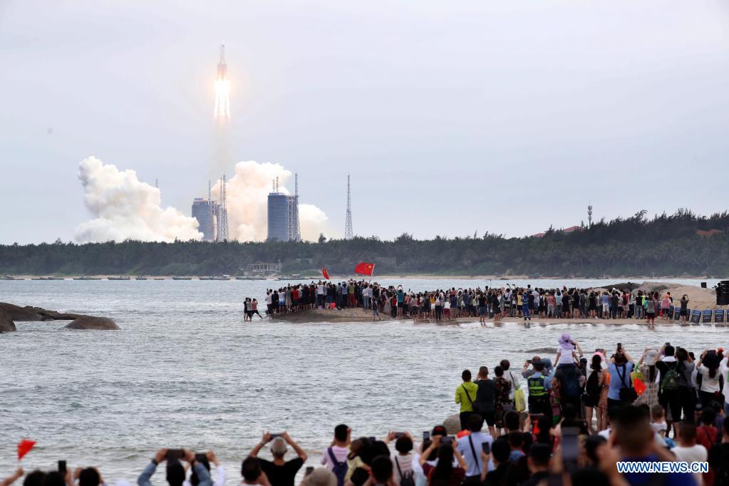 China Space Station launch