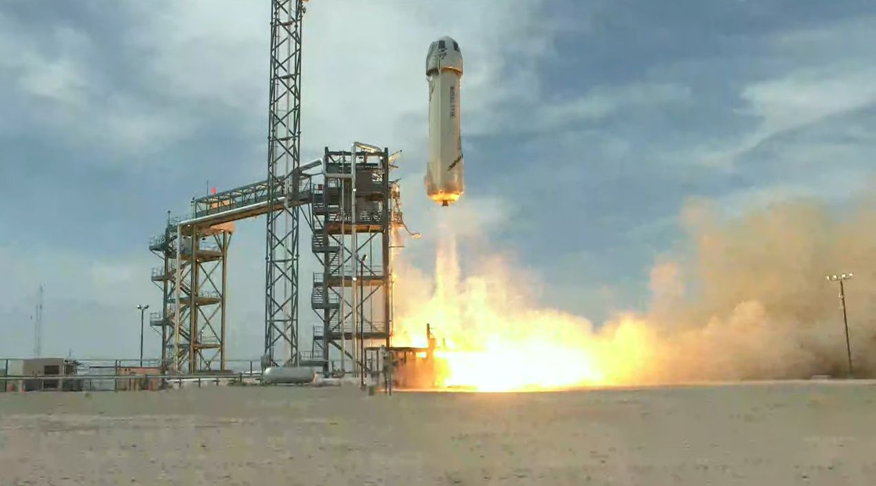 Blue Origin Successfully Completes Astronaut Rehearsal Test on Suborbital New Shepard Vehicle