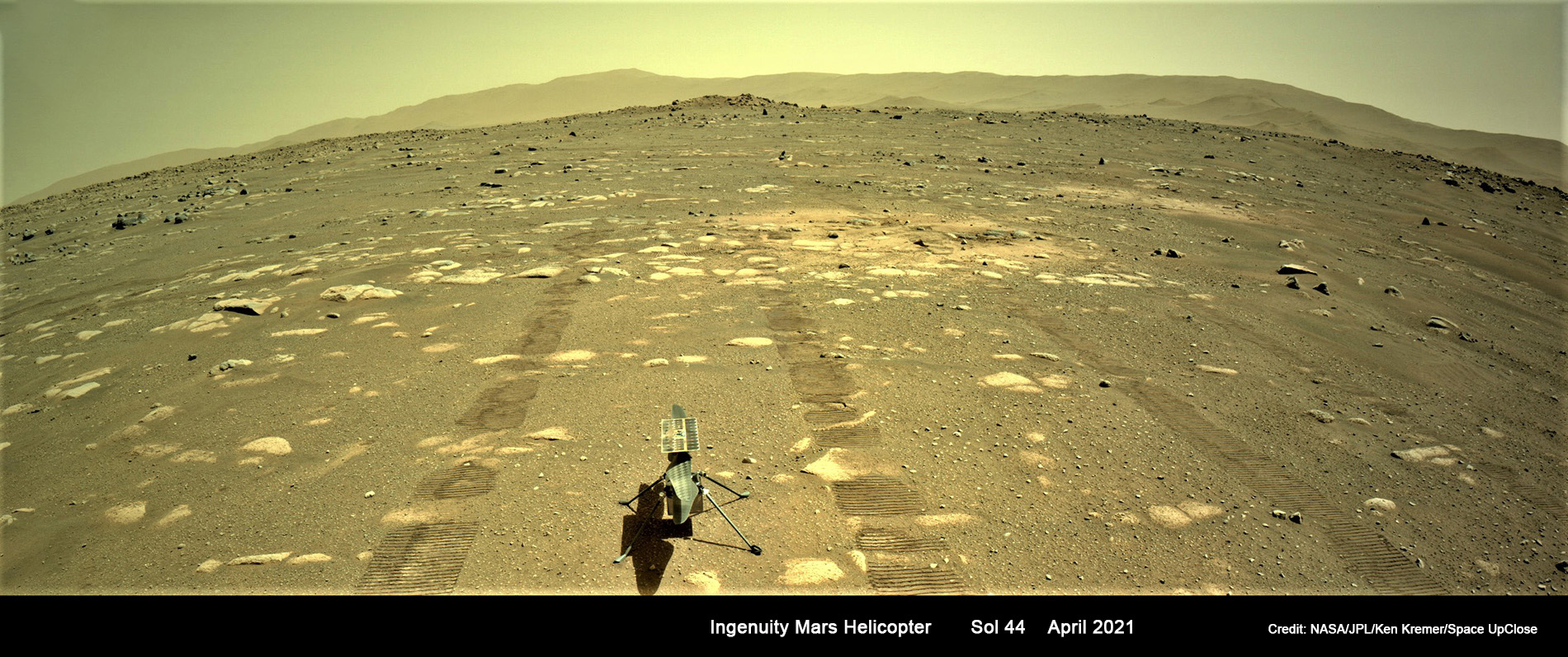 Ingenuity Helicopter Survives 1st Frigid Martian Night Alone and Readies for Historic Flight!