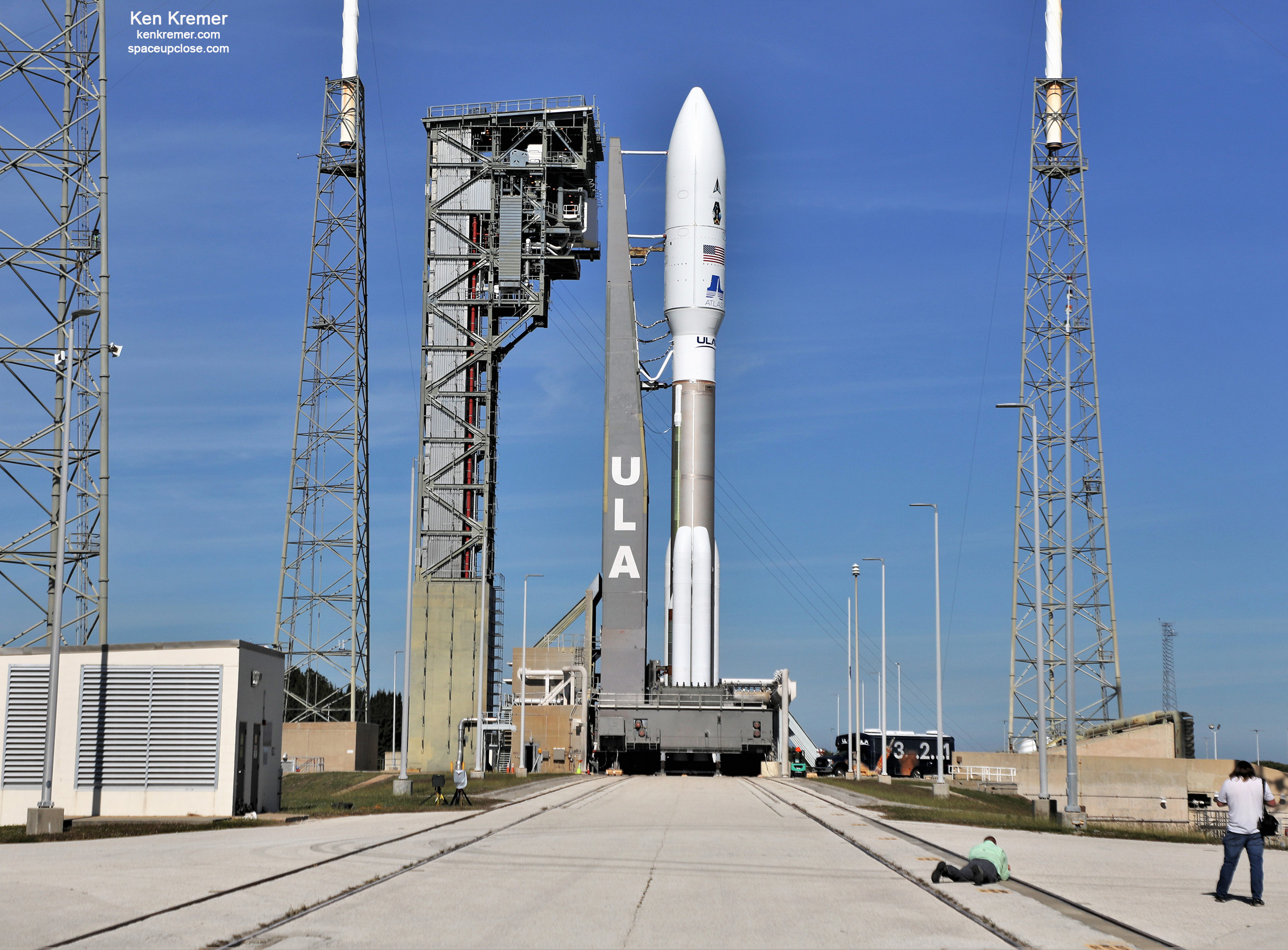 SCRUB! ULA Atlas V Was Ready for Overnight Dec. 5 Launch on STP-3 Mission for Space Force and NASA: Photos