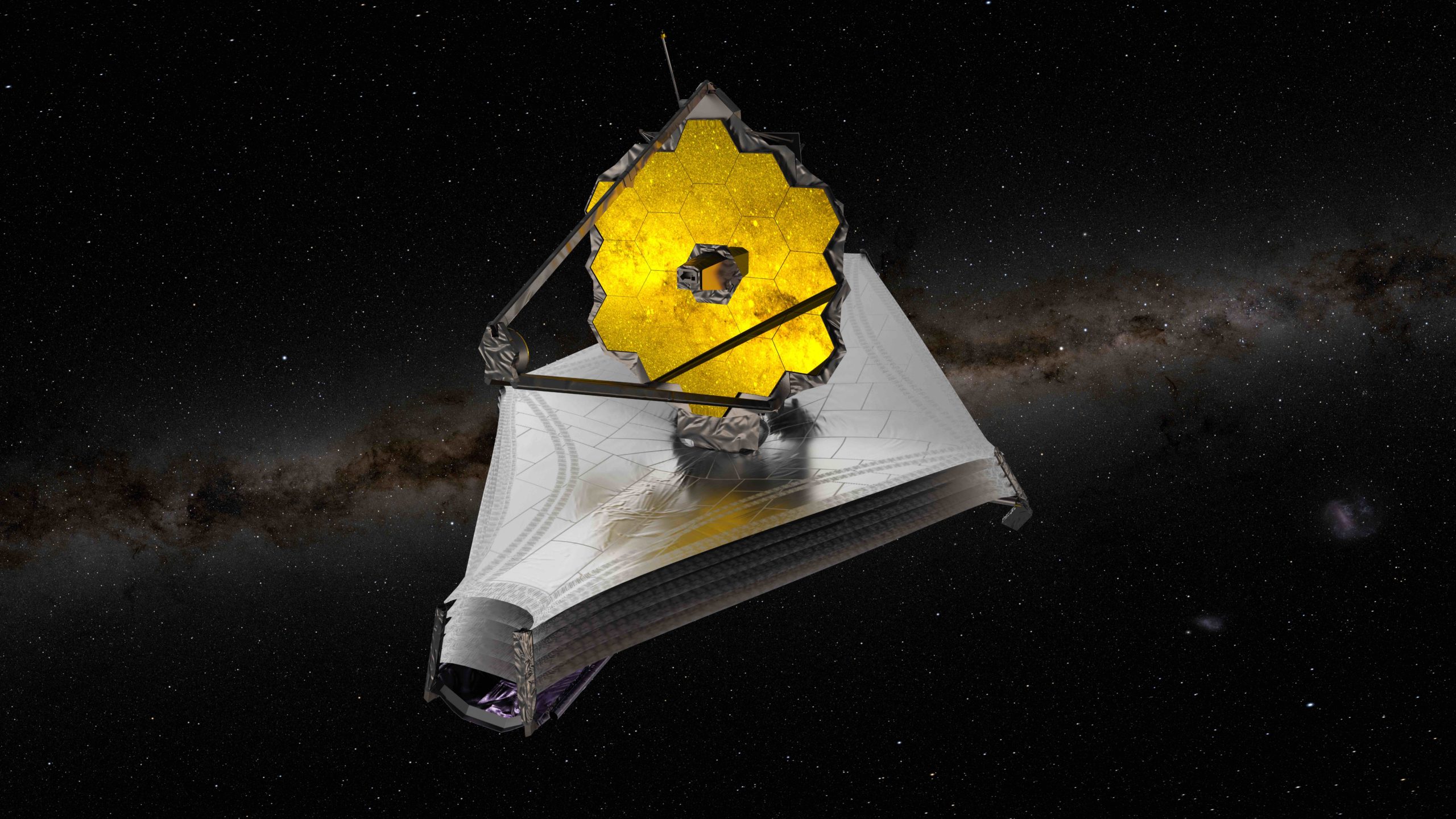 Webb Telescope Arrives at Final Orbit Destination at L2 and Starts Primary Mirror Alignment