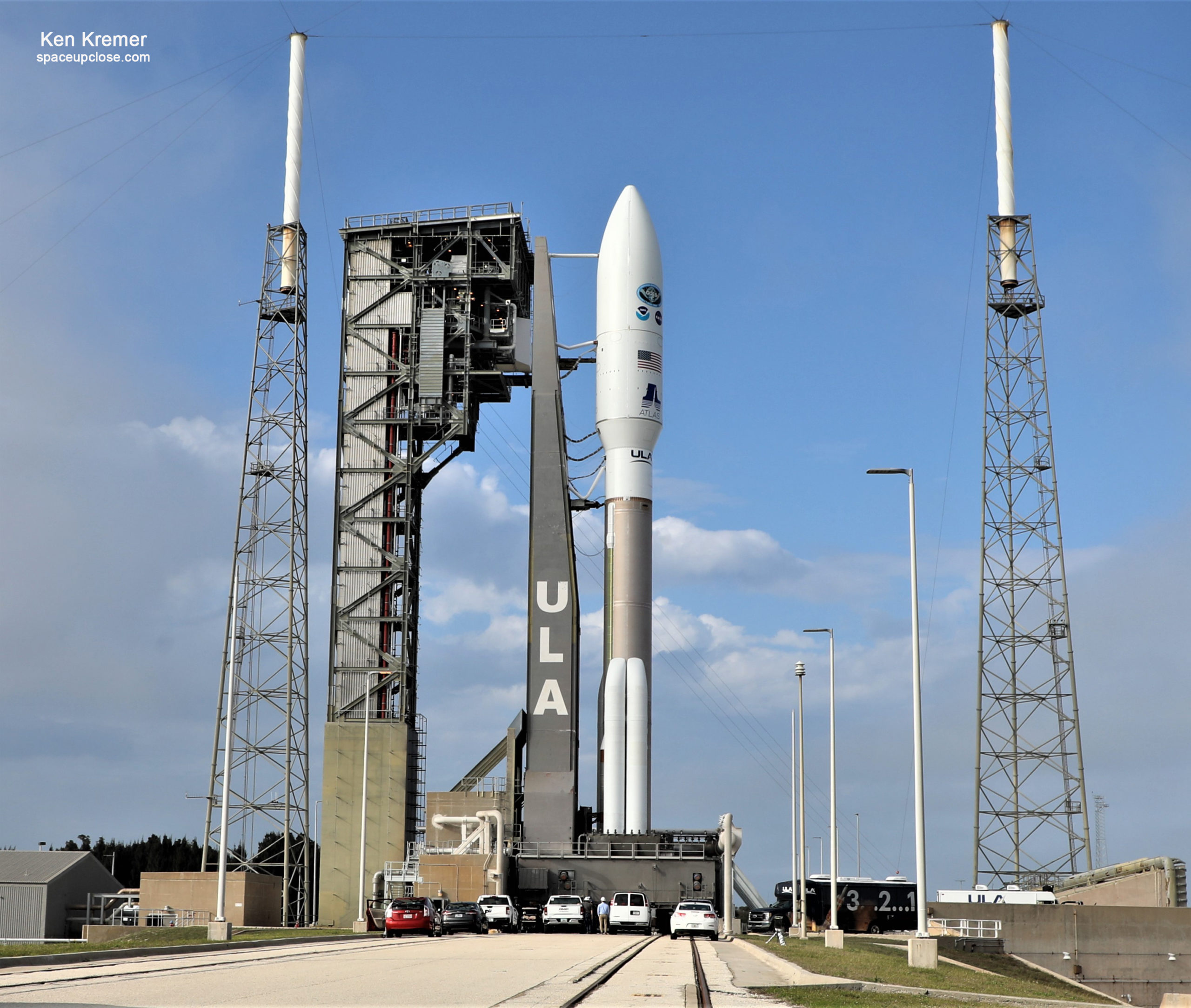 NASA NOAA Advanced GOES-T Weather Satellite Rolls to Pad 41 for March 1 Launch: Watch Live/Photos