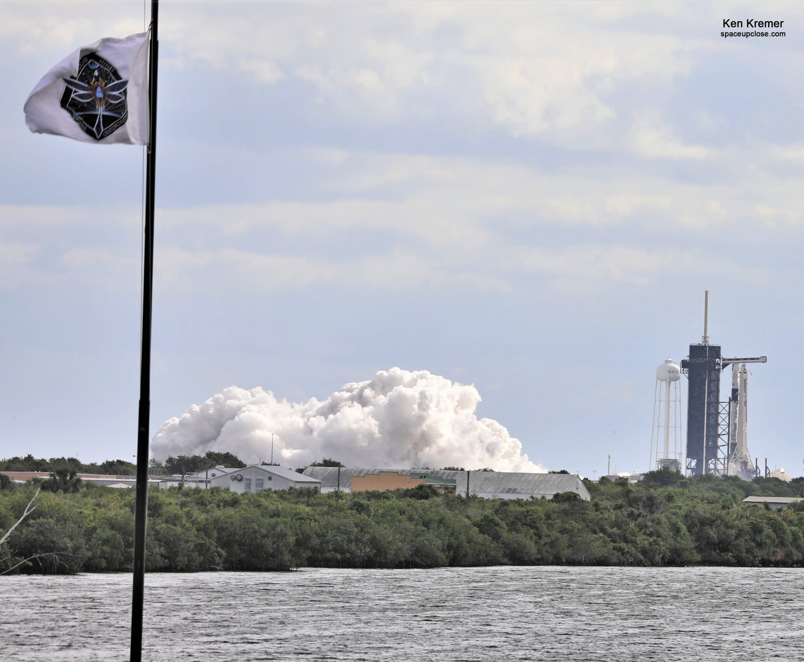 SpaceX Completes Static Fire Test for NASA Crew 4 Launch But Weather Delays Axiom-1 ISS Departure: Photos
