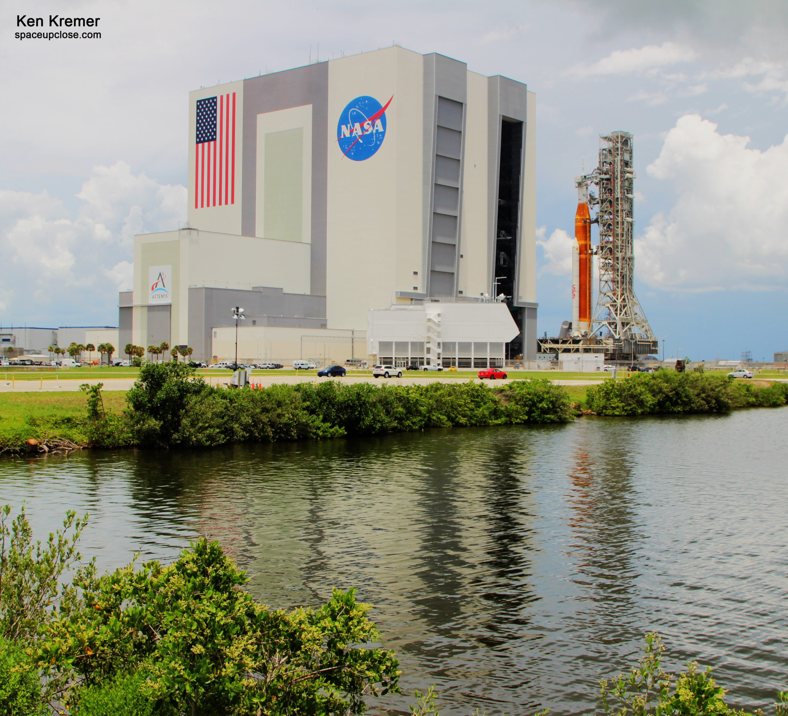 NASA Moves Up Artemis 1 Moon Rocket Rollout to Aug 16: Photos