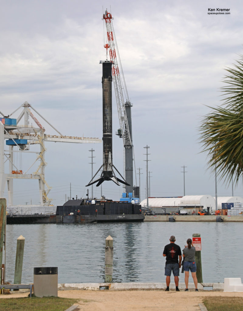 Last Launched and Landed SpaceX Falcon 9 Booster of 2022 Returns to ...