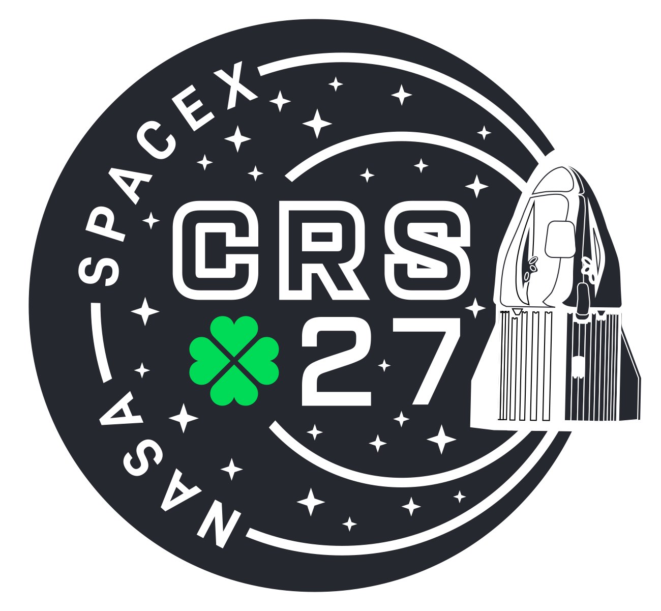 SPACEX CRS 21 Mission Patch - NASA version